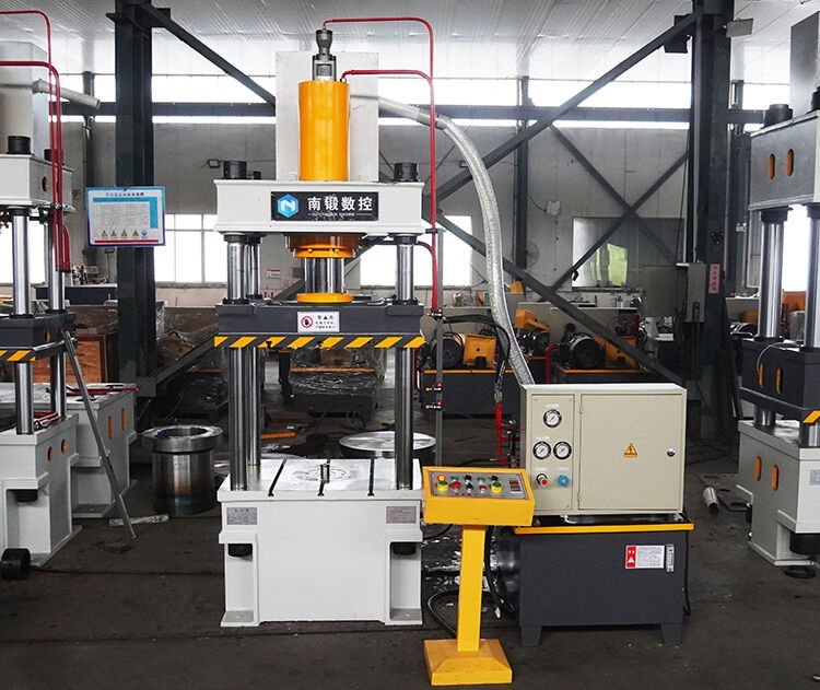 100t Chinese automatic 4 column steel forming hydraulic cold press machine price 100 ton supplier