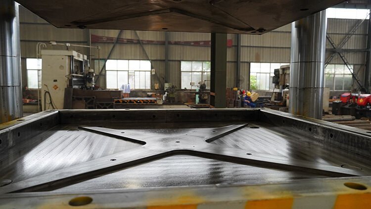 automatic 800 ton hydraulic pres for stainless steel water tanks making machine manufacture