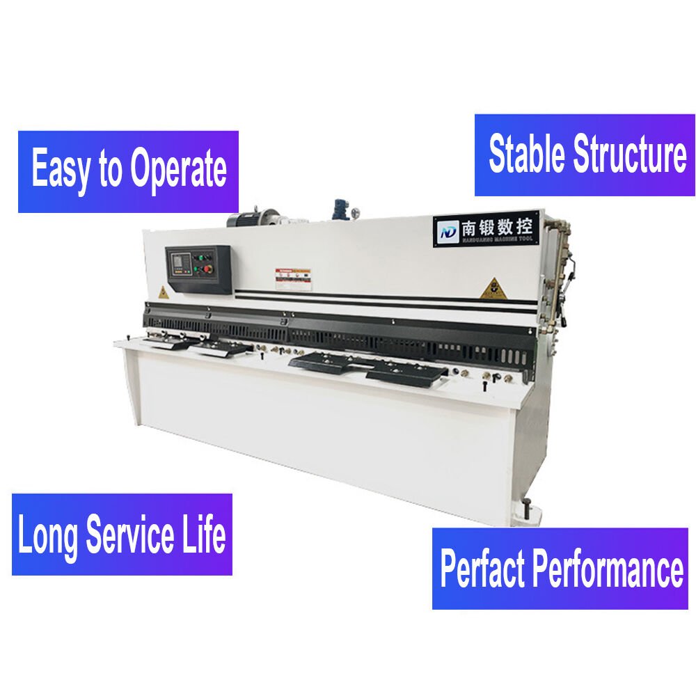 hydraulic swing beam shearing machine for less than 6mm sheet metal details