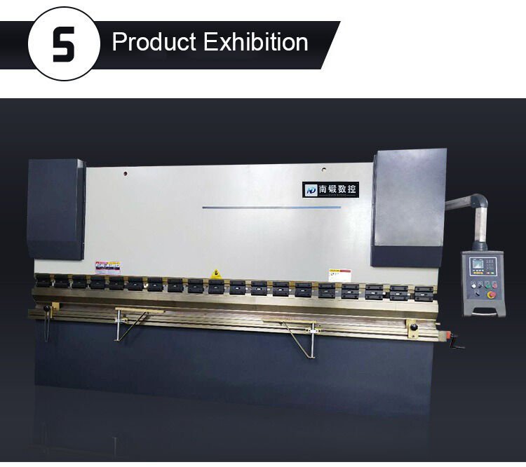 100 ton CNC hydraulic press brake machine factory
